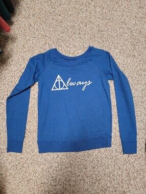 Harry Potter Always Blue Sweatshirt